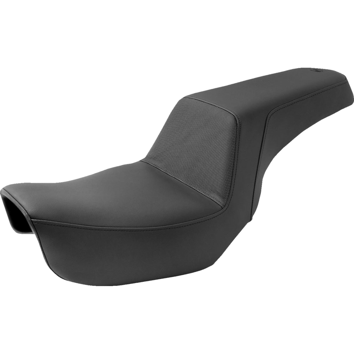SADDLEMEN 0803-0564 806-04-174 Step-Up Seat — Gripper - Black - Dyna