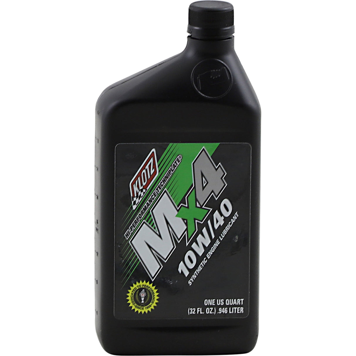 KLOTZ OIL 3601-0034 KL-860 MX4 TechniPlate® Synthetic Engine Oil MX4 Synthetic Engine Oil - 10W-40 - 1 U.S. quart