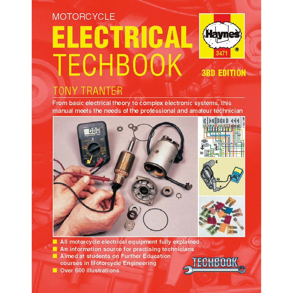 HAYNES HM-446 M3471 Motorcycle Electrical Manual Manual - Electrical Techbook