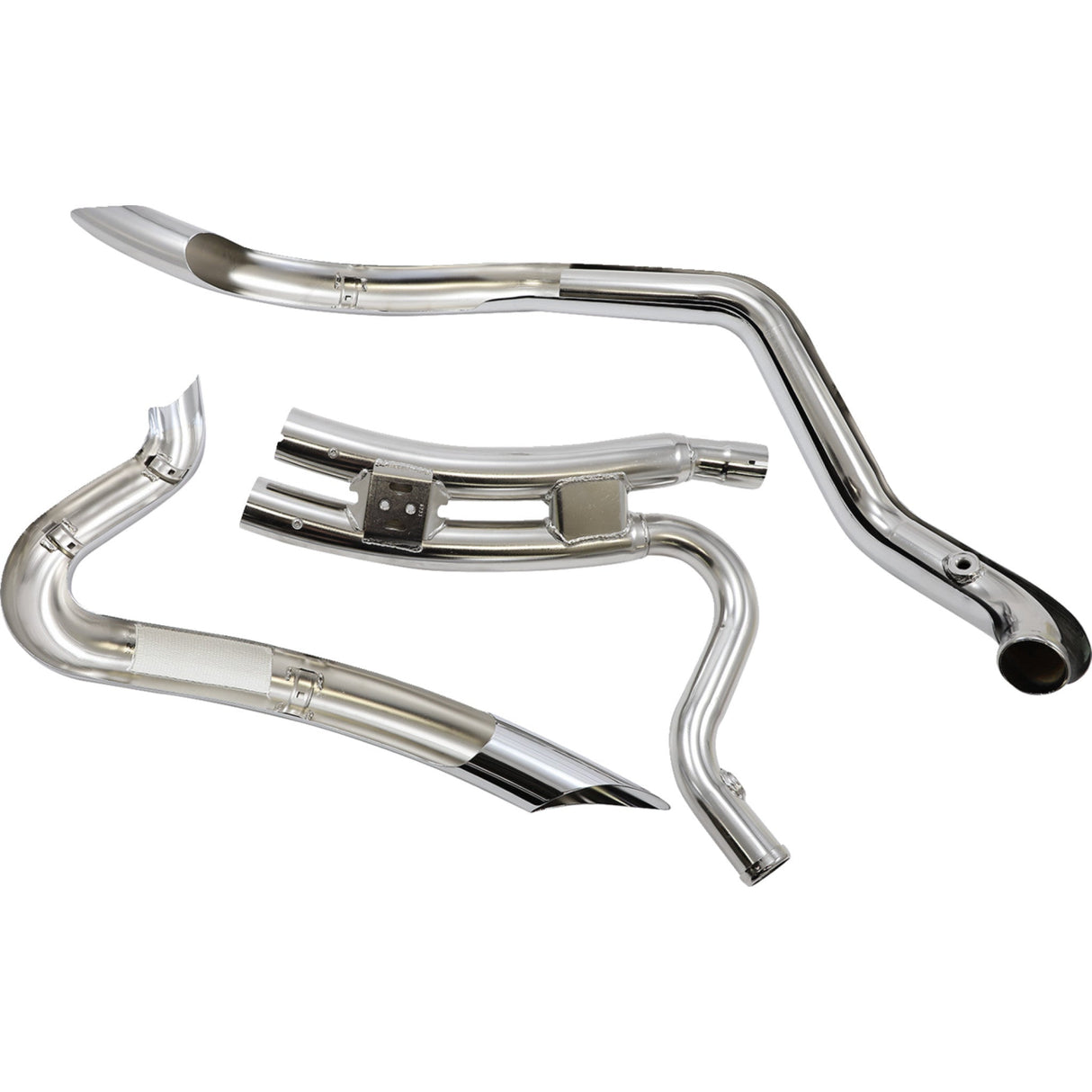 Cobra Short Swept 2-Into-2 Exhaust System - 6233 For Harley Sportster 2013-2022