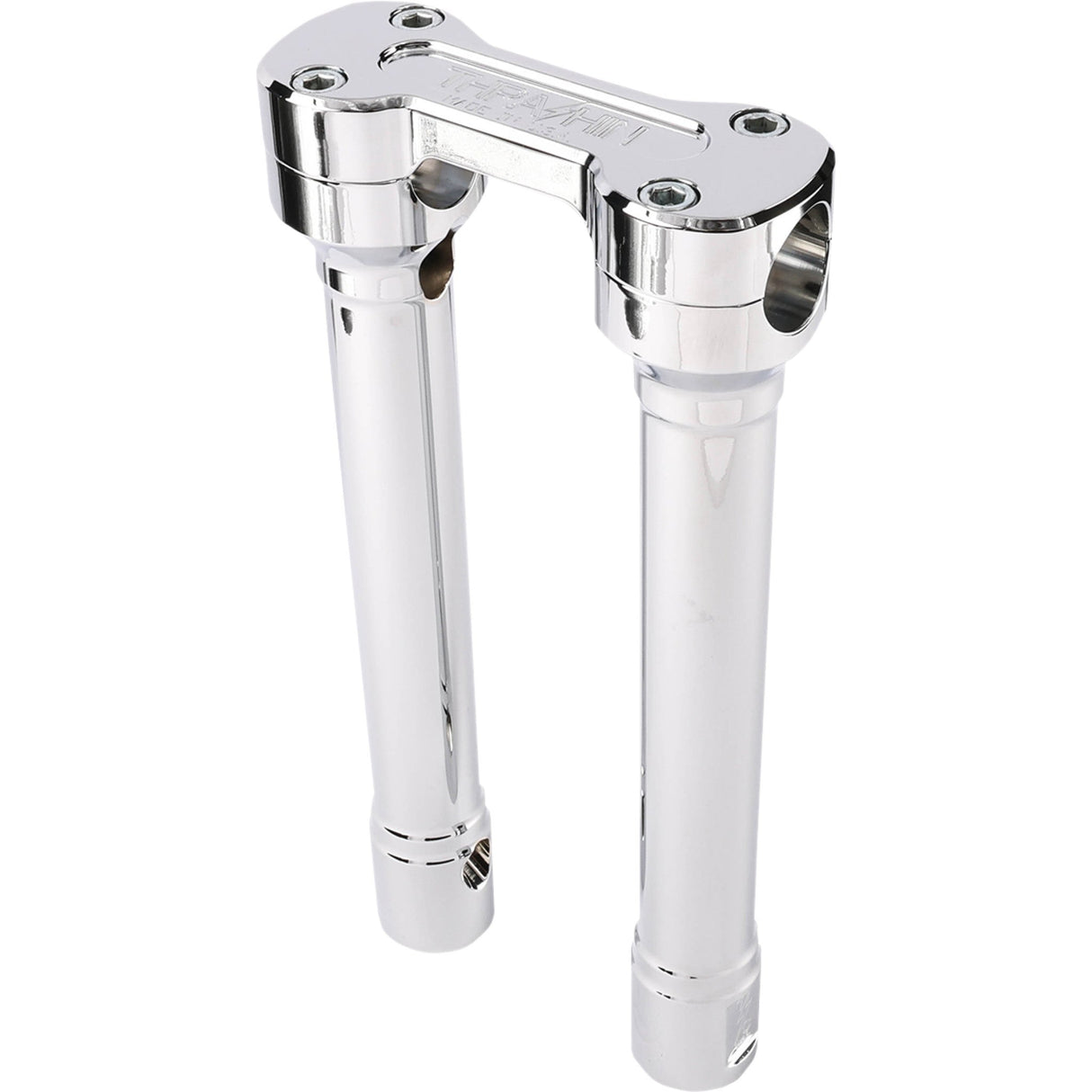 THRASHIN SUPPLY CO. 0602-1241 TSC-1010-3 Hole Shot Risers - 10" - Chrome