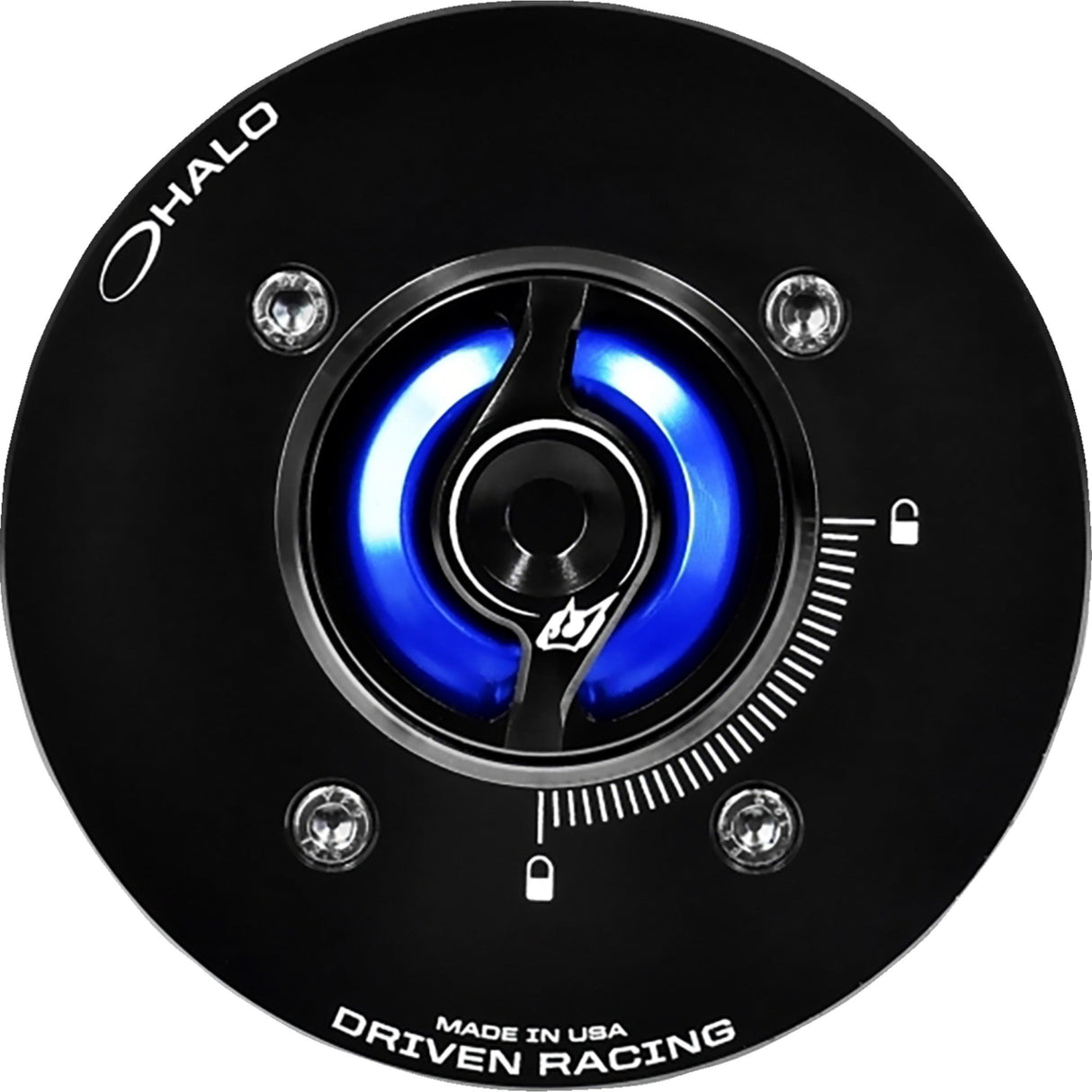 DRIVEN RACING 0703-0940 DHFCB-YA02 Fuel Cap Base black - yamaha