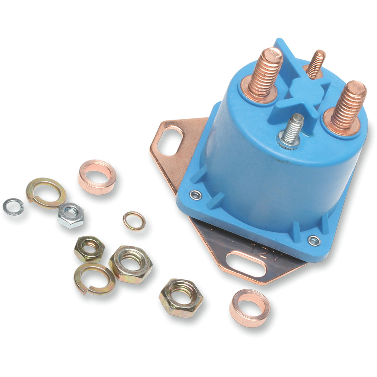Blue Streak Blue Streak Relay Switch - MC-SS598X For Harley Motorcycles 1974-1979
