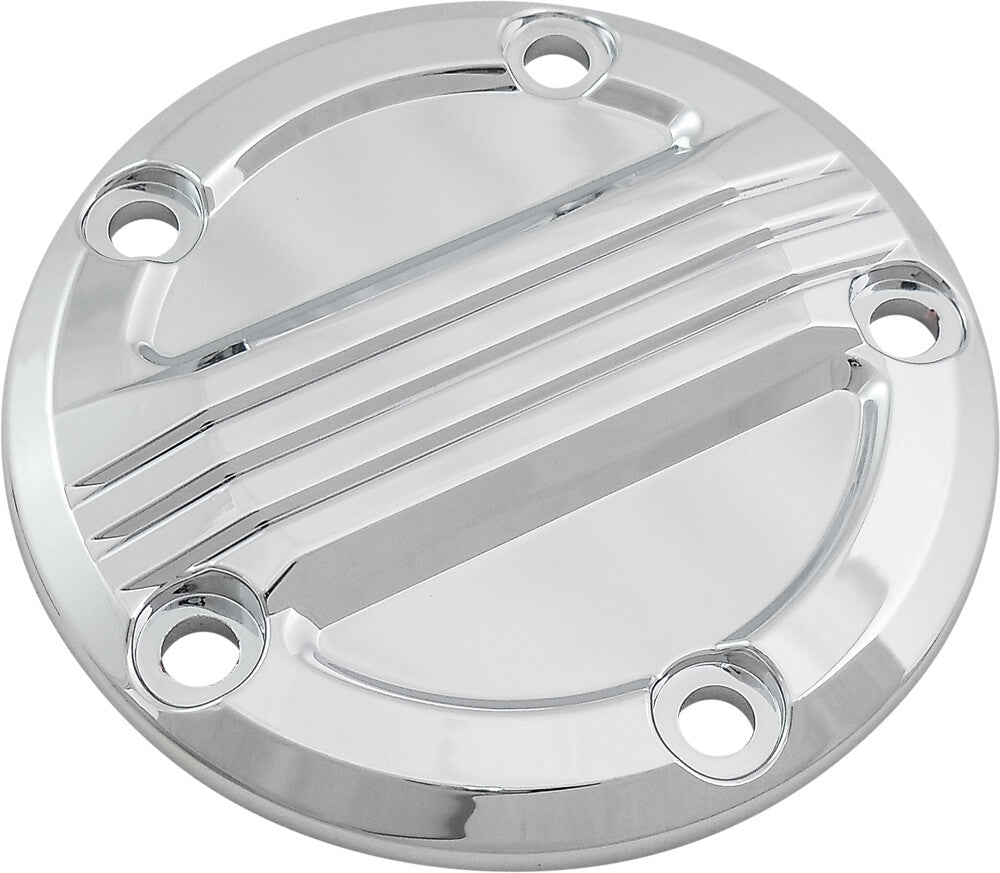 Harddrive Custom Points Cover Chrome Twin Cams - B-38-5 For Harley Motorcycles 2014-2016