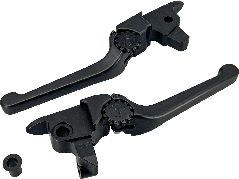 Psr Anthem Lever SET Black FLT Hydraulic Clutch - 12-00661-22 For Harley Touring 2017-2020