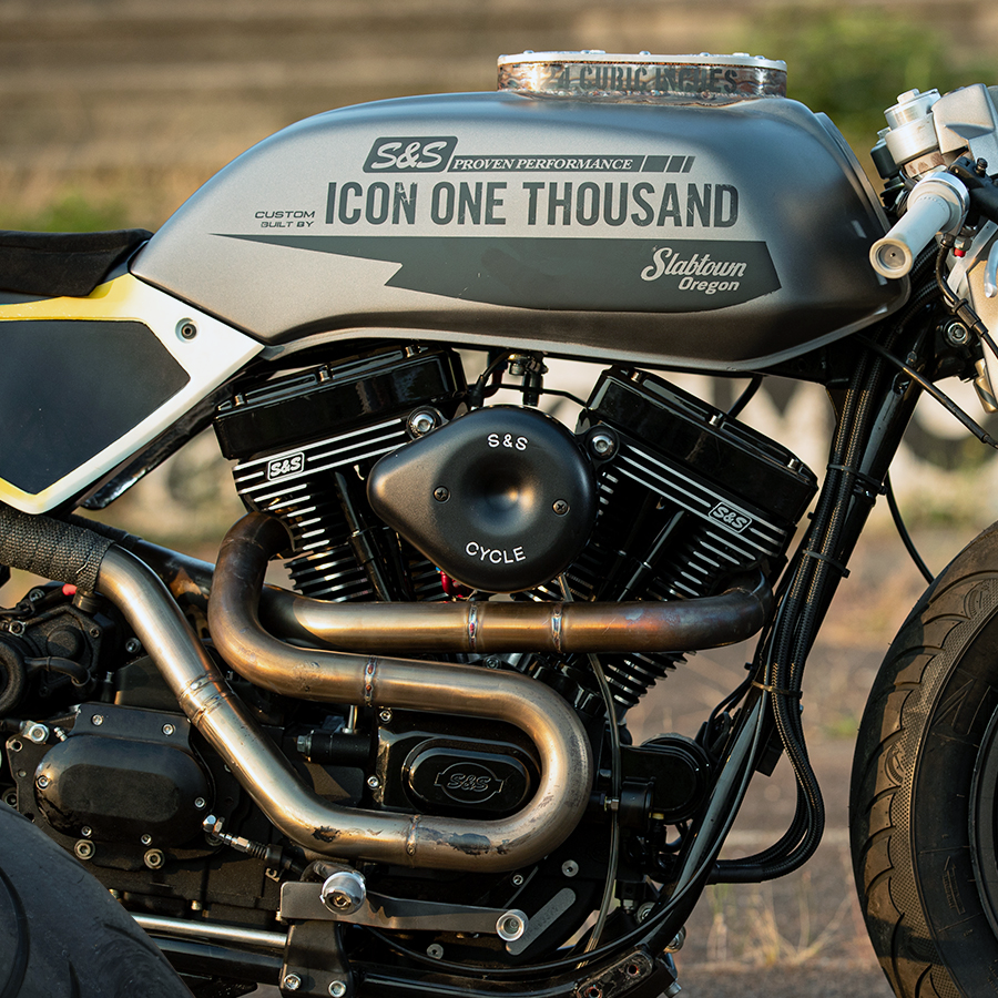 T124 Long Block Engine - Black - Touring | Dyna - 0901-0243