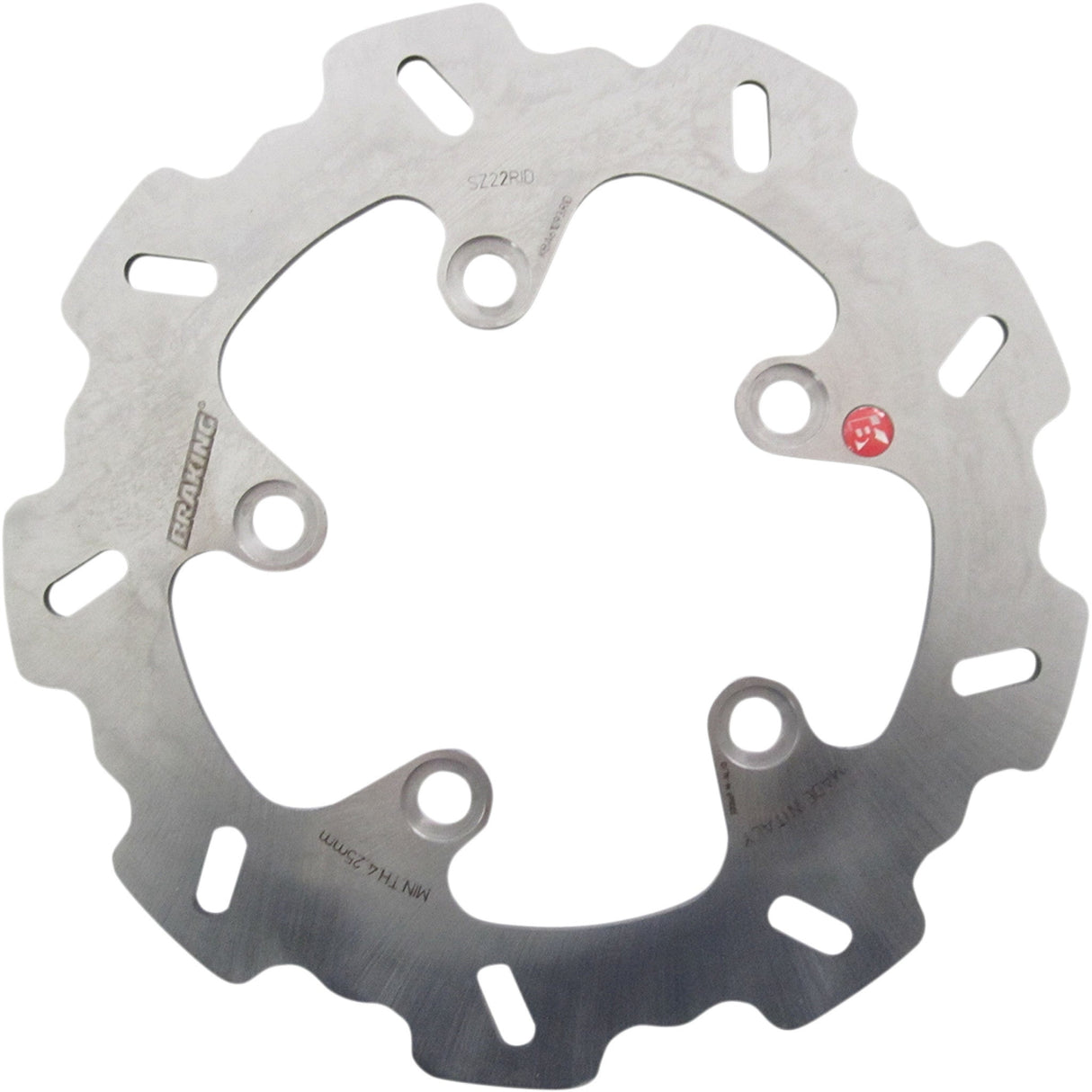 BRAKING SZ22RWD SZ22RID Non-Directional STX Brake Rotor Brake Rotor - Rear - SZ22RID