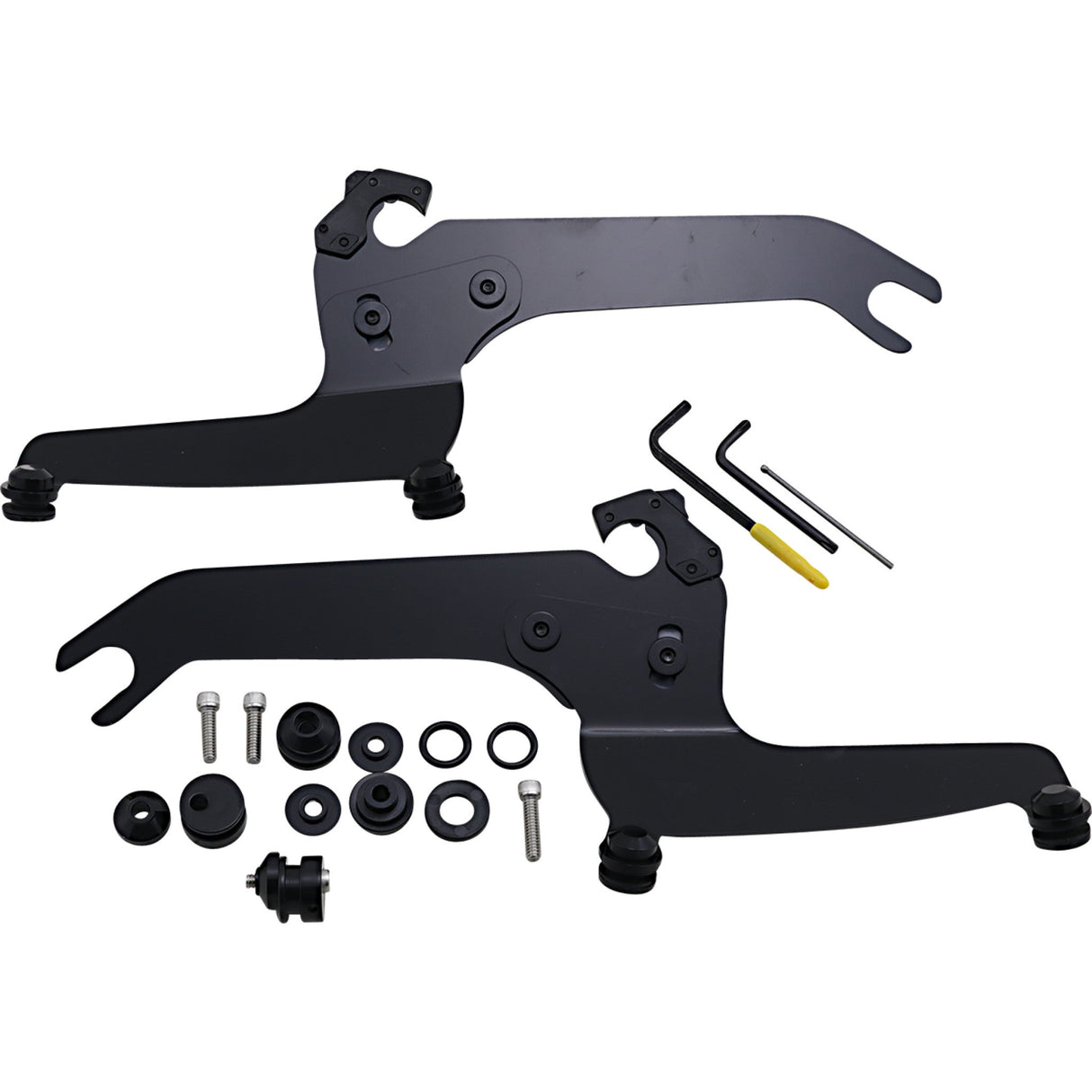 MEMPHIS SHADES 2320-0257 MEB2052 Sportshield Trigger-Lock Complete Mount Kit - Black