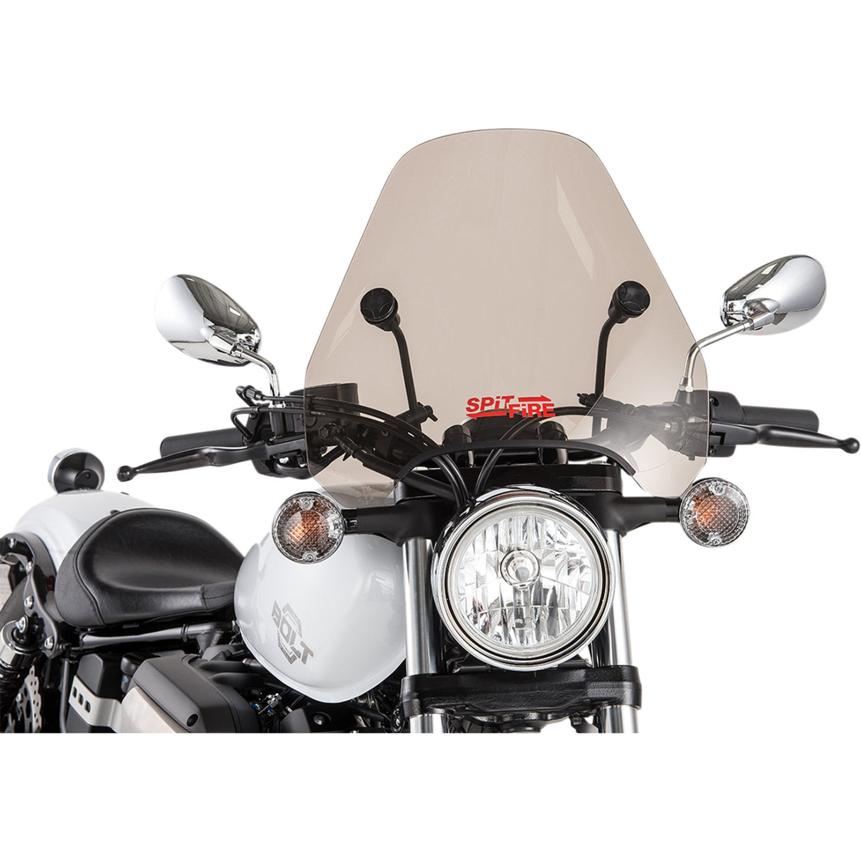 Slipstreamer Spitfire Windshield - S-06-A-C-M For Harley Motorcycles 1988-2025 | Honda Motorcycles 1992-2025 | Suzuki Motorcycles 1999-2025
