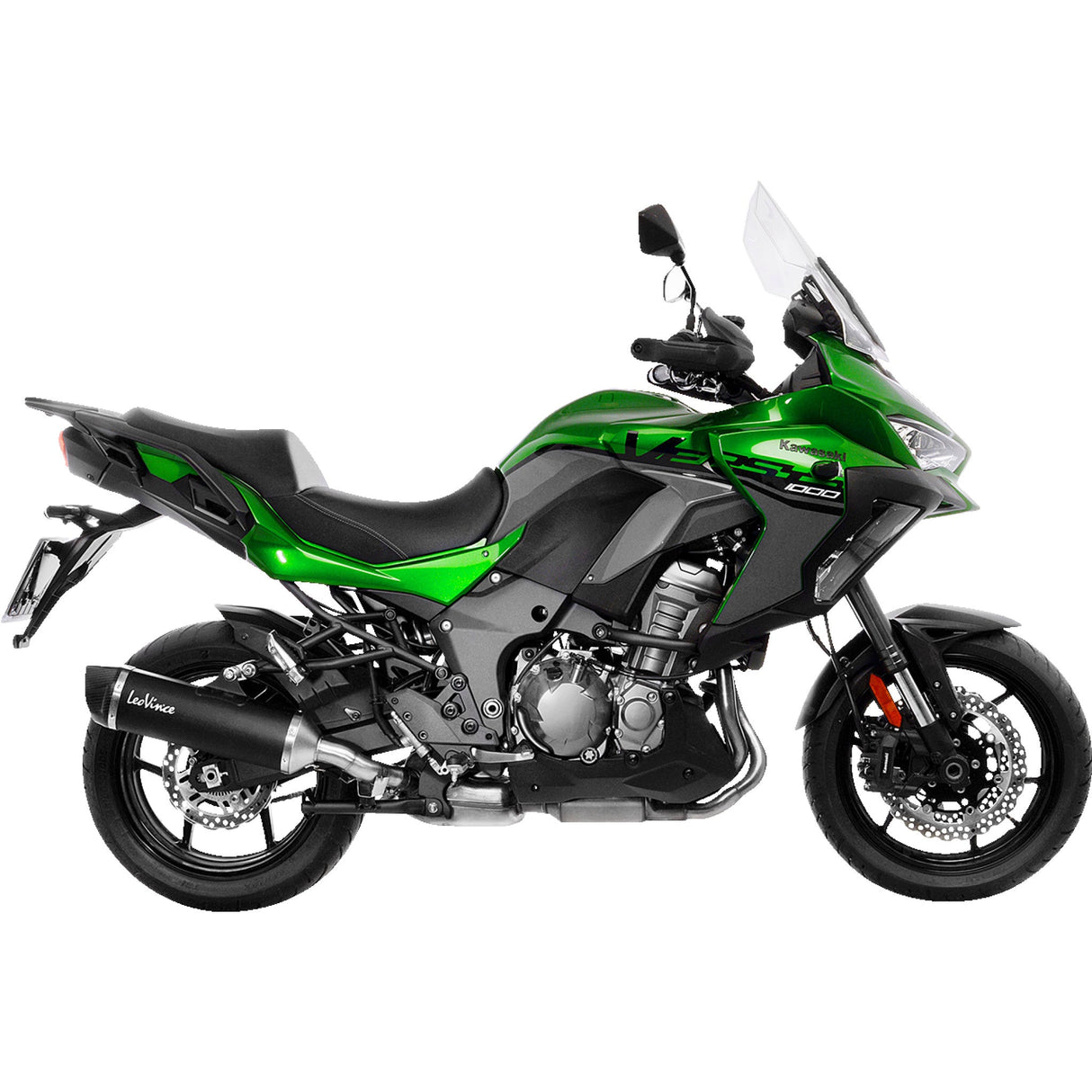 Leovince Nero Muffler - 14057U For Honda CB500F / CBR500R 2019-2023 | Kawasaki Versys + / Versys 1000 2019-2023