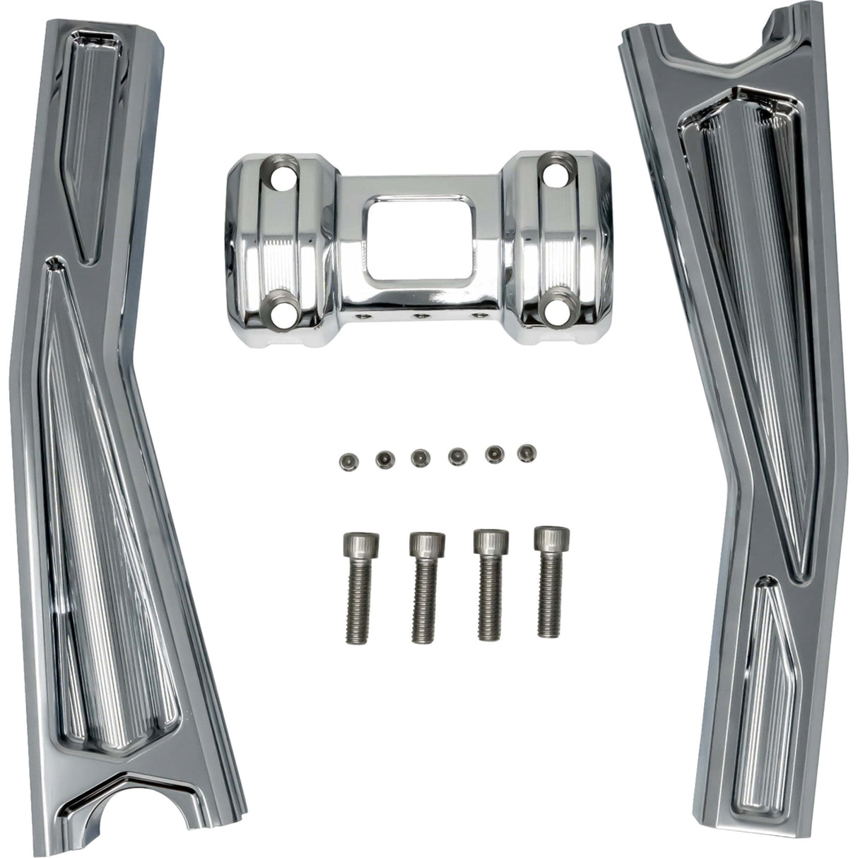 KODLIN USA 0602-1554 KUS55134 Ascent Pro Risers pullback - 10" - chrome
