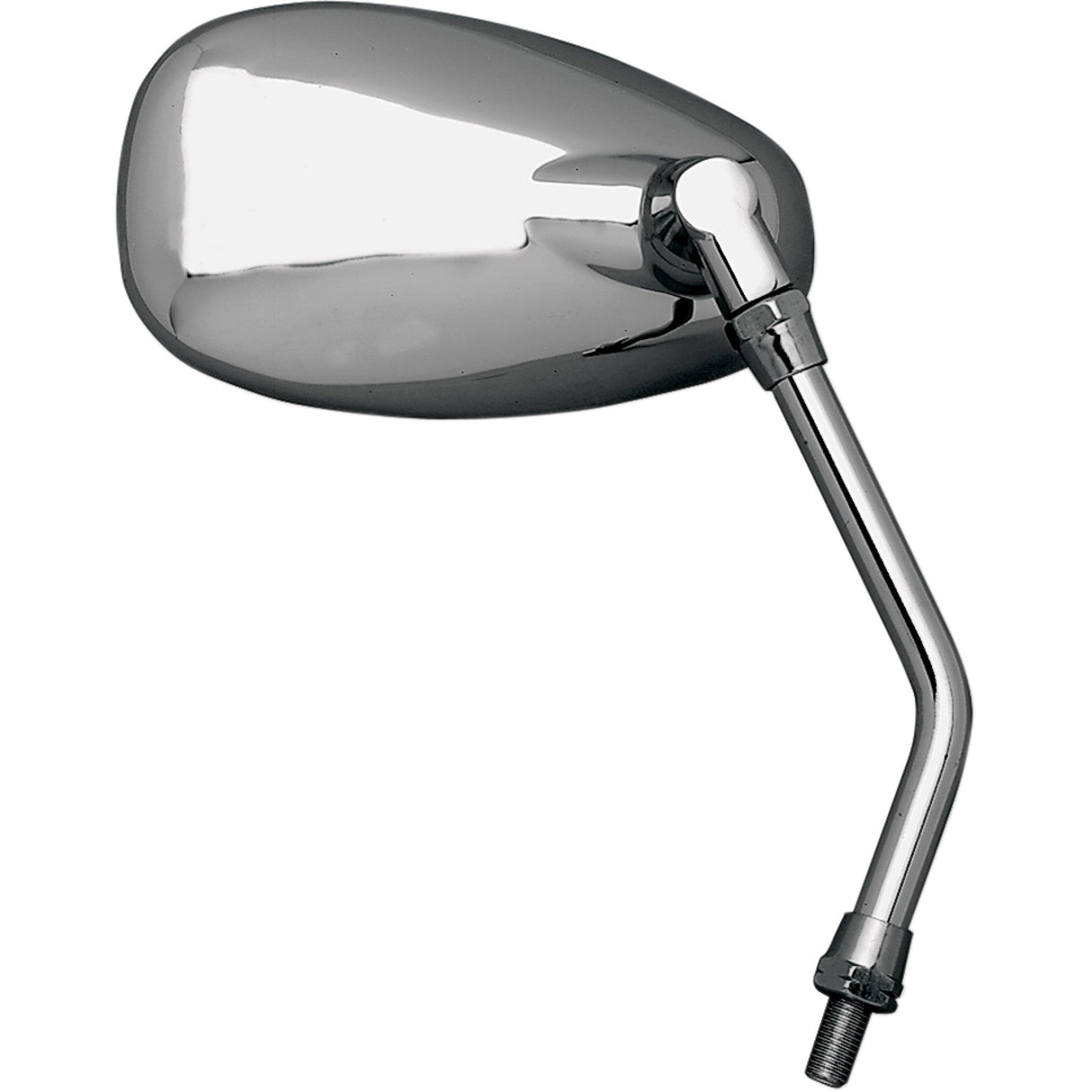 EMGO 2086831 20-86831 OEM-Style Replacement Mirror Mirror - Side View - Oval - Chrome - Right