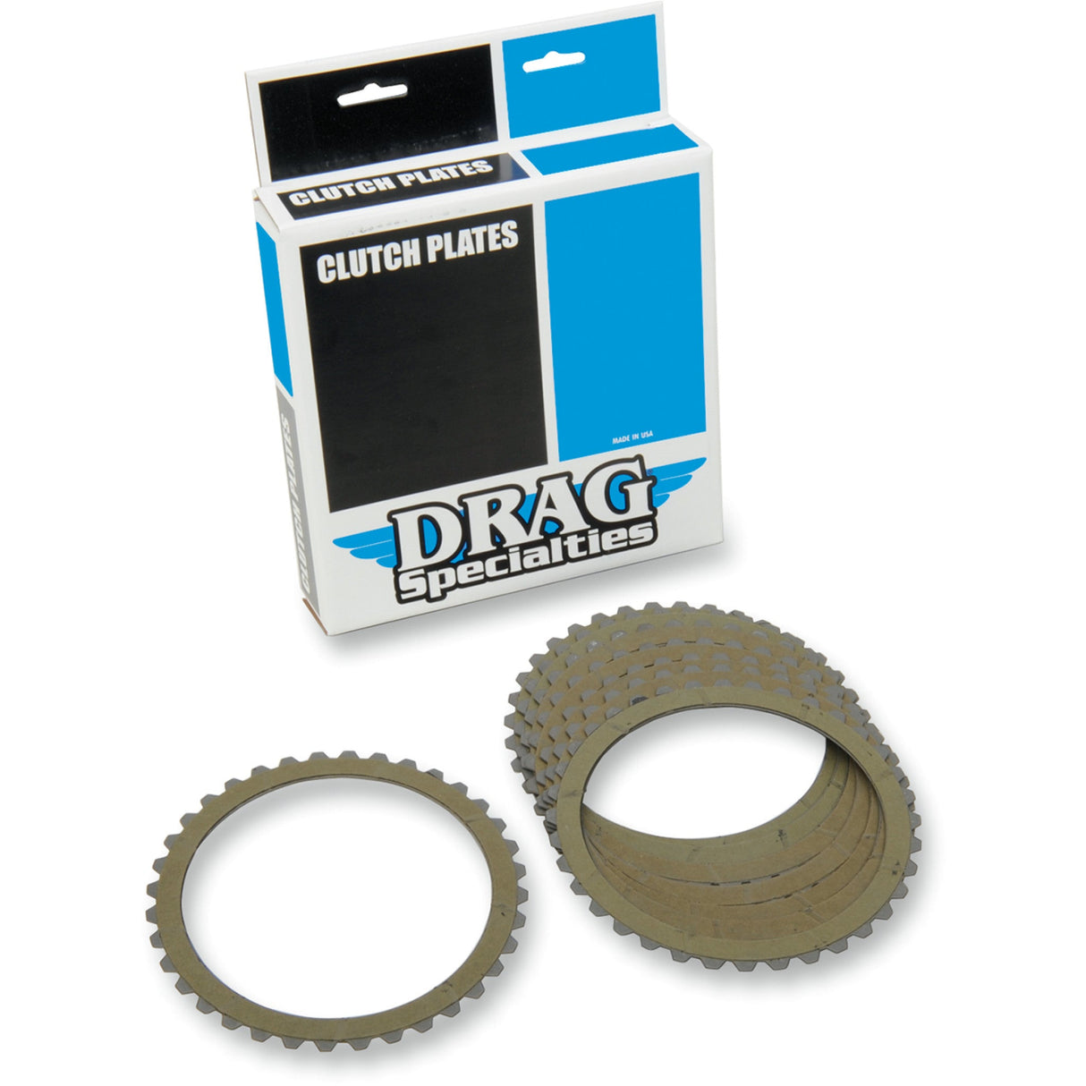 Drag Specialties Clutch Friction Plate Set For Harley Motorcycles 1990-2022 | Buell Motorcycles 1994-2010