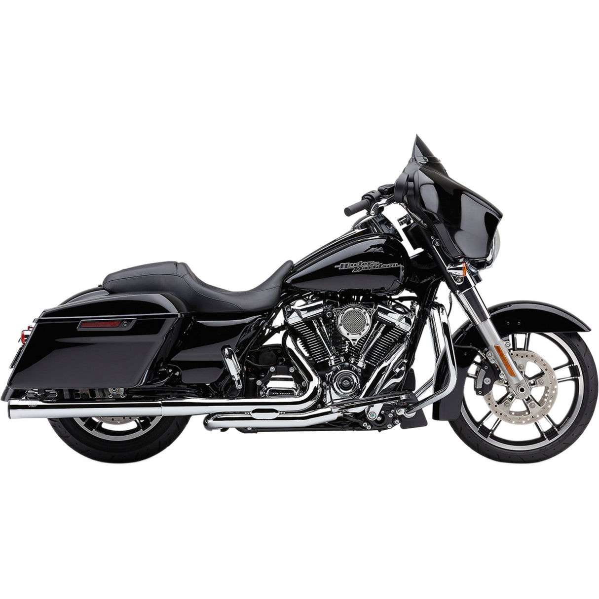 COBRA 1801-1172 6071 RPT 3" Slip-On Mufflers - Chrome - FL