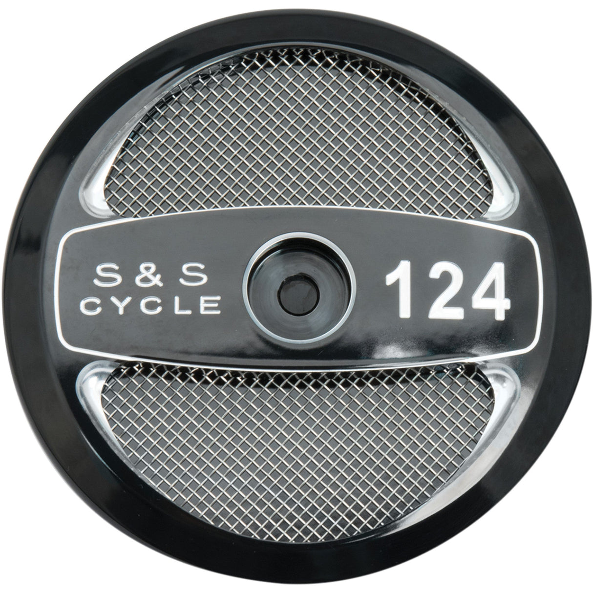 S&S CYCLE 1014-0245 170-0321 Stealth Air Cleaner Cover - Black - 124"