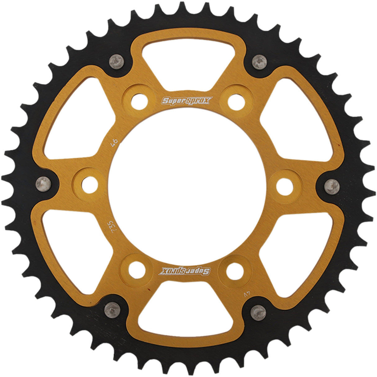 Supersprox Sprocket - RST-735-46-GLD Ducati Motorcycles 1991-2014