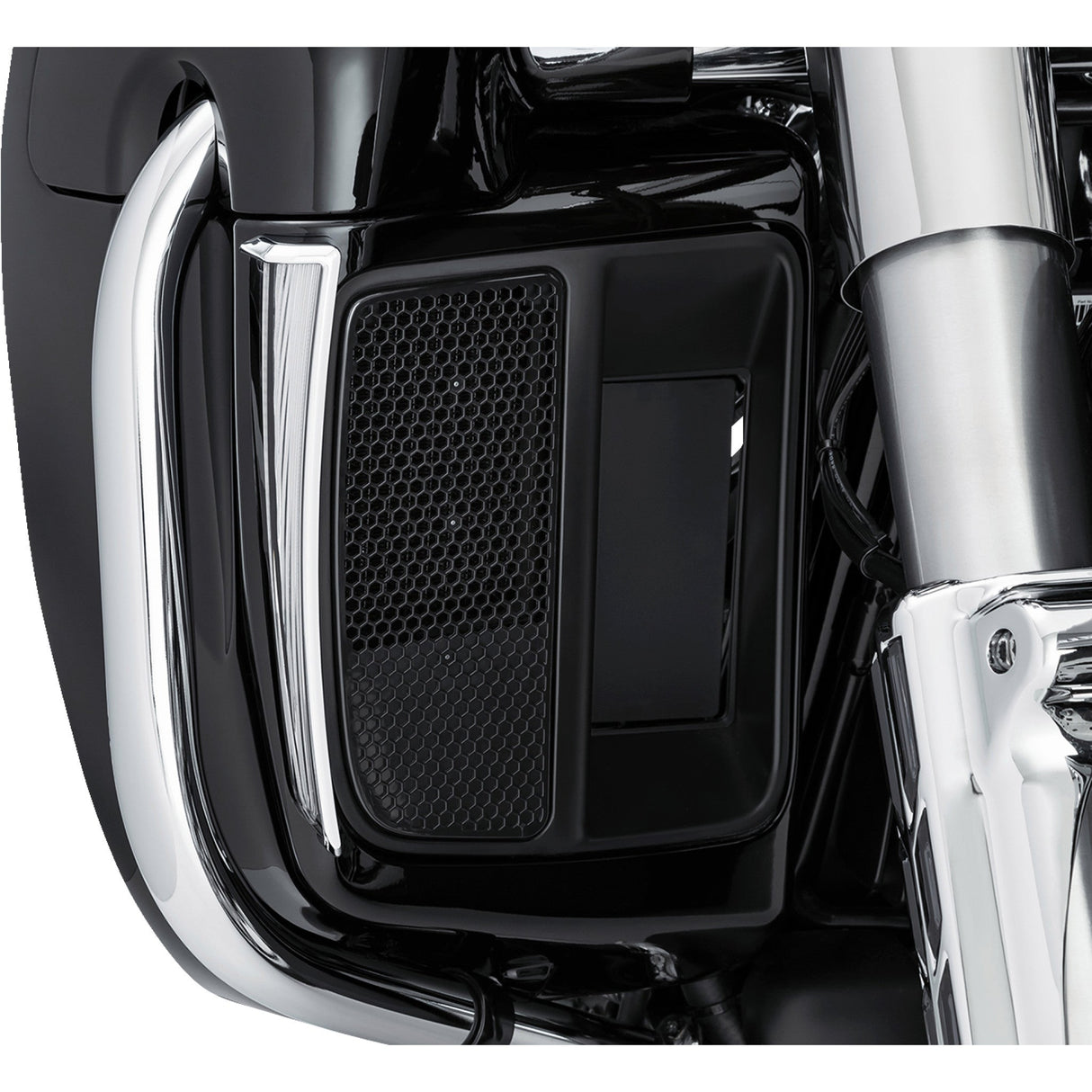 CIRO 2040-2975 45800 Fang® Lower Fairing Lights - Chrome