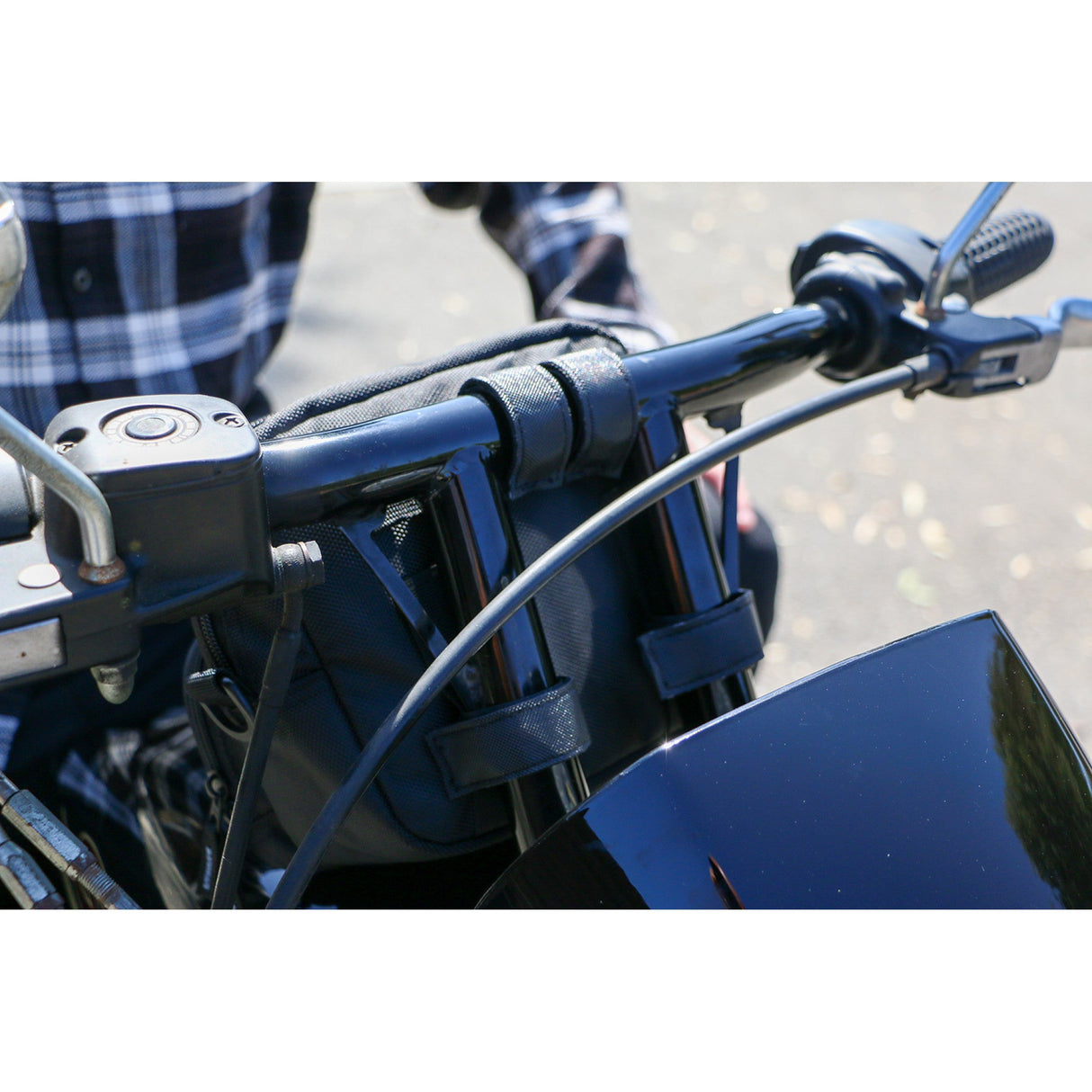 NELSON RIGG 3510-0175 GLHB-L Greg Lutzka Signature Cruiser Handlebar Bag Greg Lutzka Signature Handlebar Bag - Black