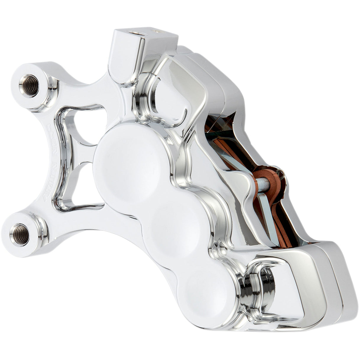 Arlen Ness Ness Tech Six-Piston Differential Bore Caliper Front Left Chrome 14" - 02-210 For Harley Motorcycles 2006-2026