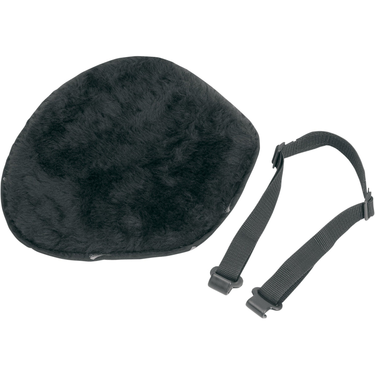 SADDLEMEN 101FJ 101FJ GelCore™ Breathable Fleece Gel Seat Pad Pad - Seat - Breathable Fleece - Large - Black