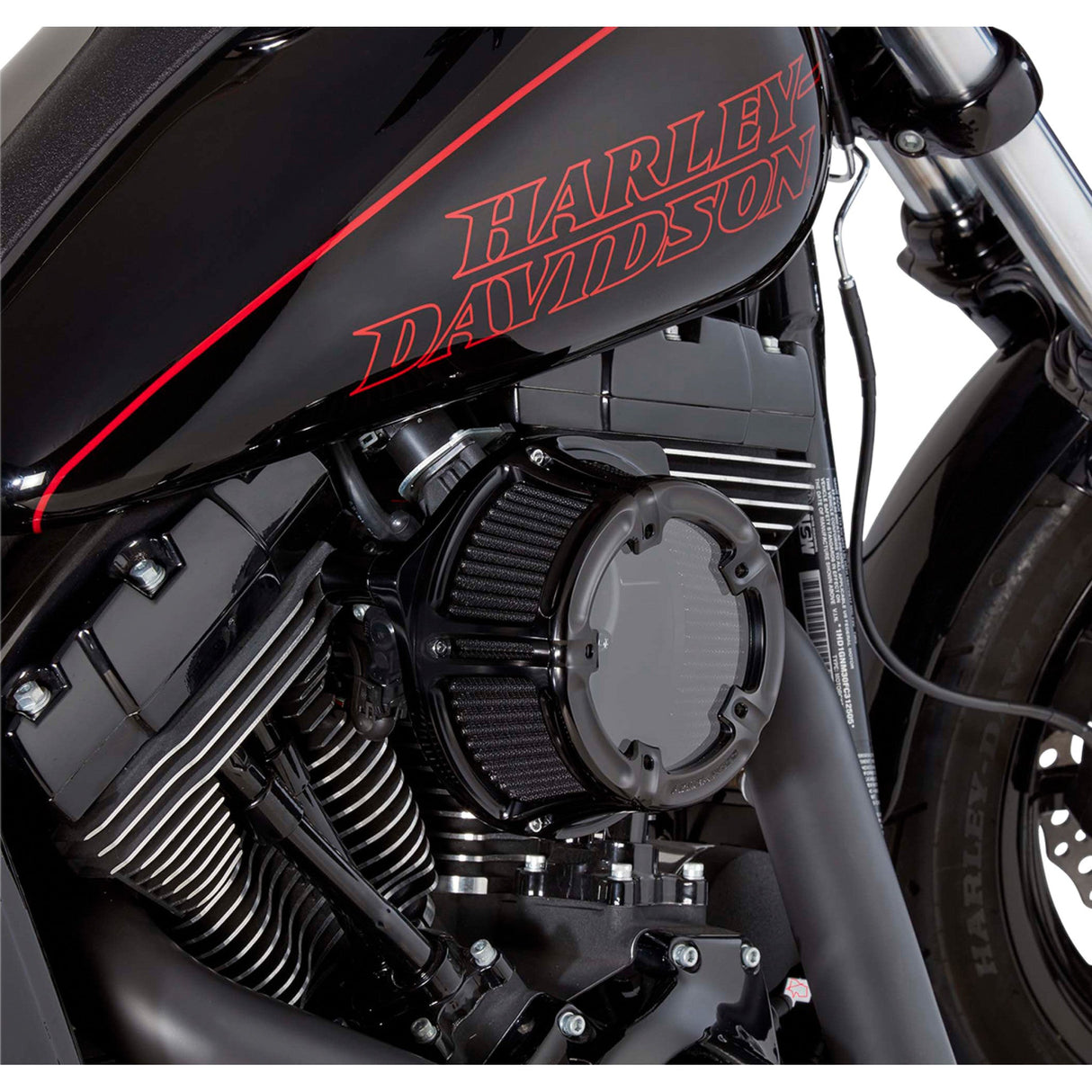 Arlen Ness Method™ Clear Cover Air Cleaner - 18-967 For Harley Motorcycles 1999-2017