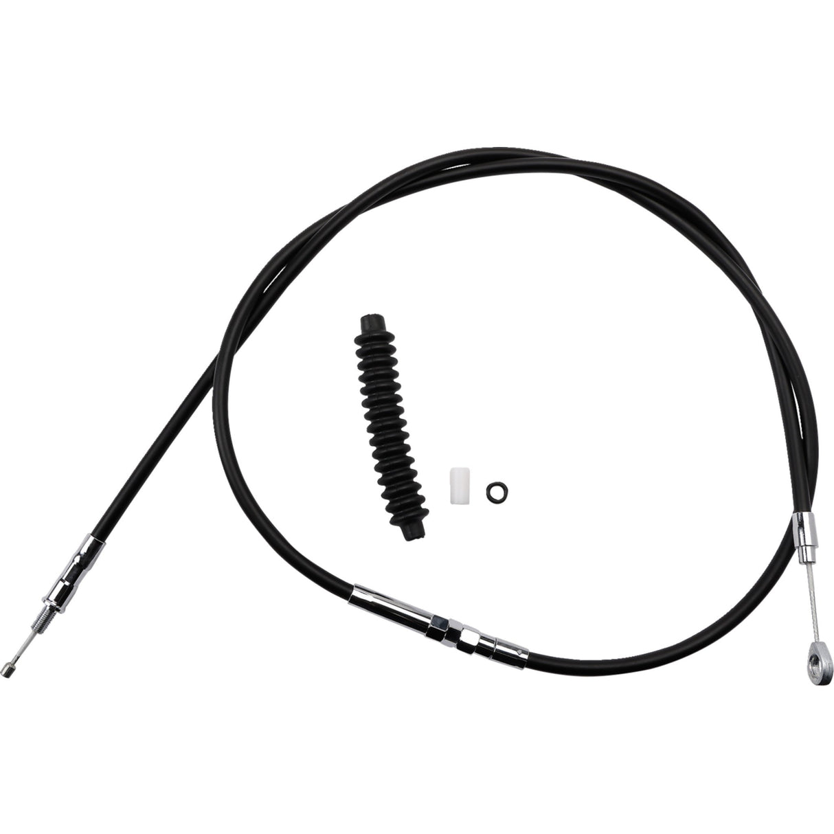 DRAG SPECIALTIES High-Efficiency Black Vinyl Clutch Cable