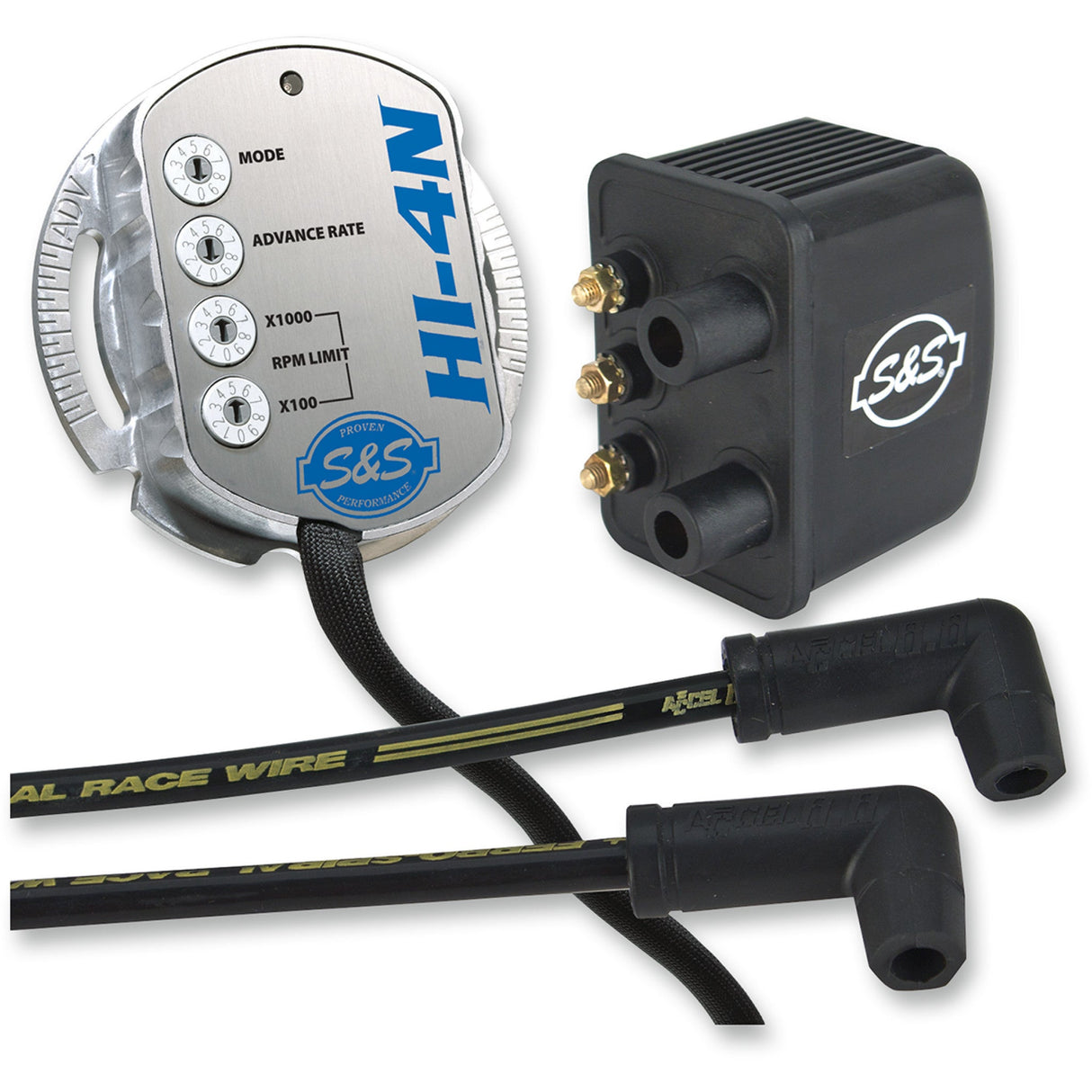 S&S CYCLE 2101-0346 550-0502 HI-4N Ignition Kit - HI-4N Ignition Module Kit - Harley Davidson