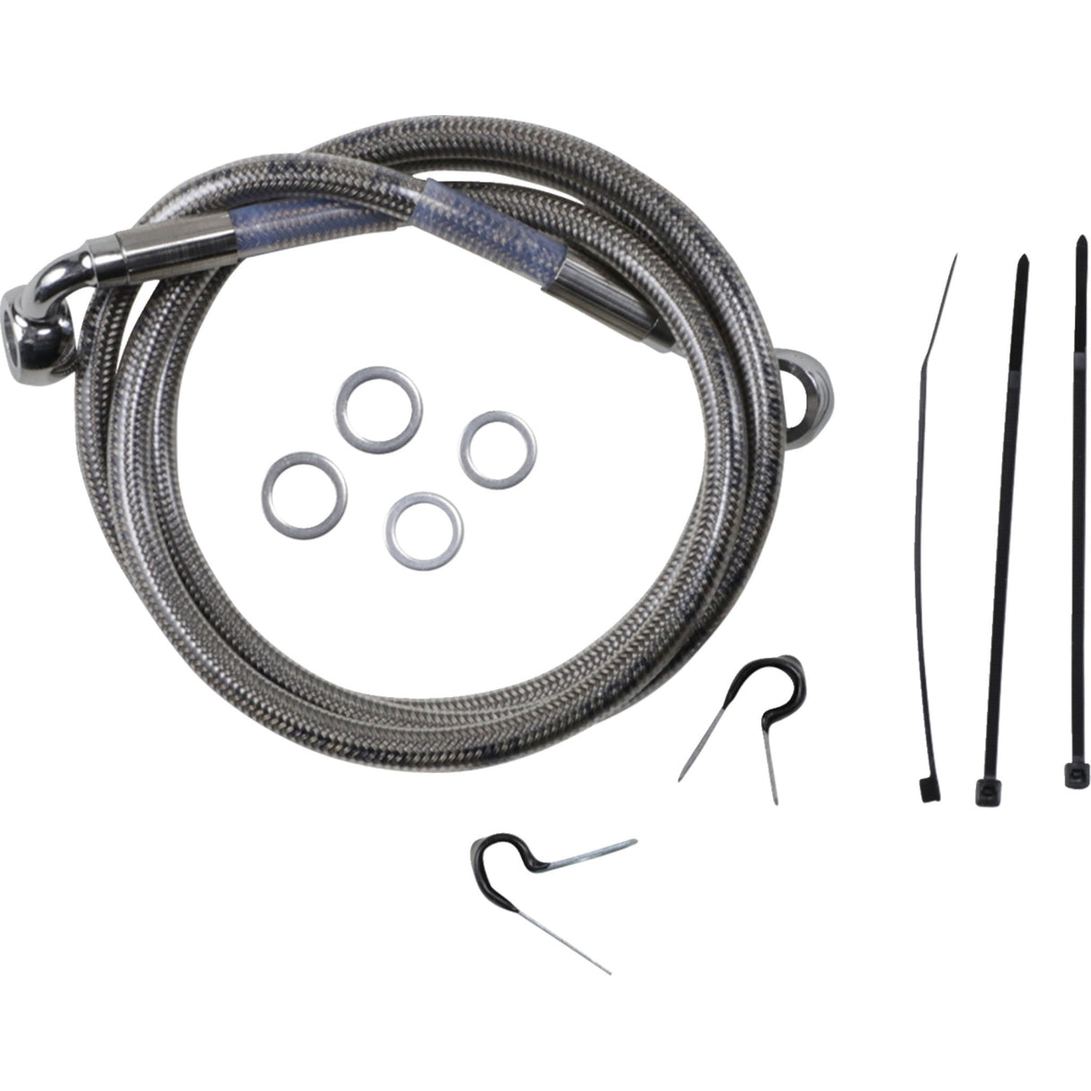 Drag Specialties Brake Line - 1204-2746 For Harley Softail / Screamin' 1999-2007