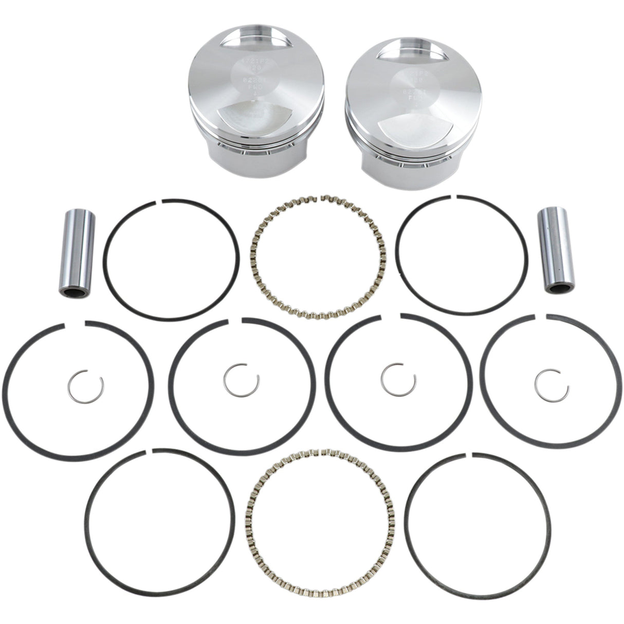 WISECO K1687 K1687 High-Performance Piston Kit Piston Kit - +0.020" - XL 1200