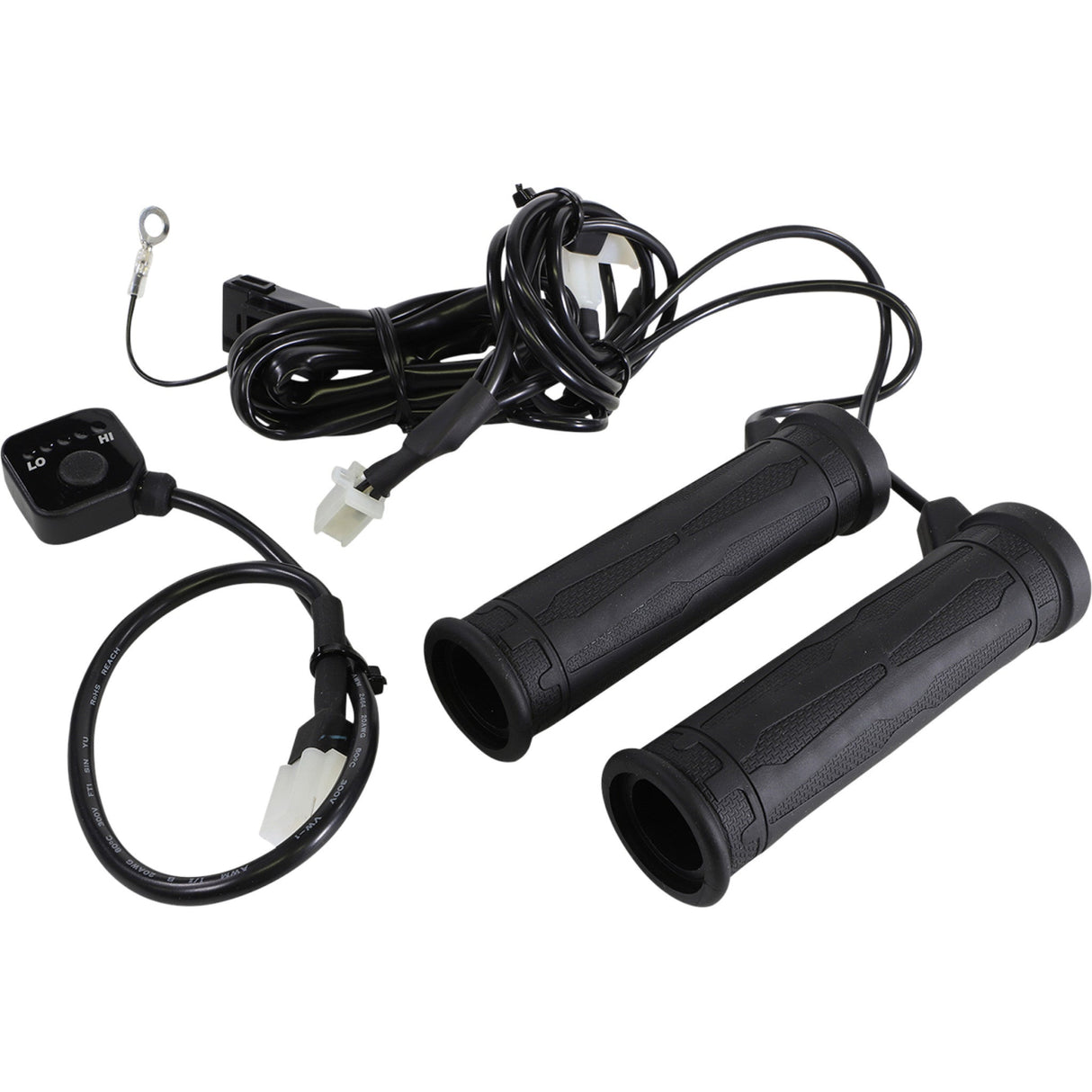 KOSO NORTH AMERICA 0631-0169 AM10710G 5 Level Thumb Throttle Heated Grips Grips - Heated - Thumb Throttle - 5 Level - 7/8"