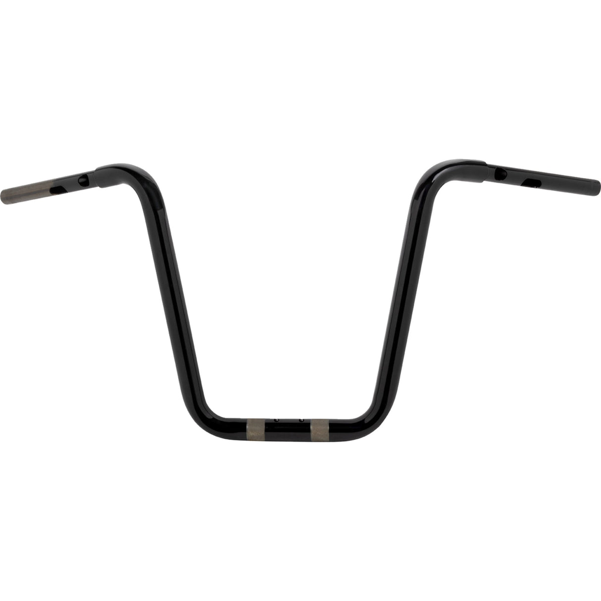 LA CHOPPERS 0601-6614 LA-7348-14B Twin Round Handlebar - 1-1/4" x 14" - Black
