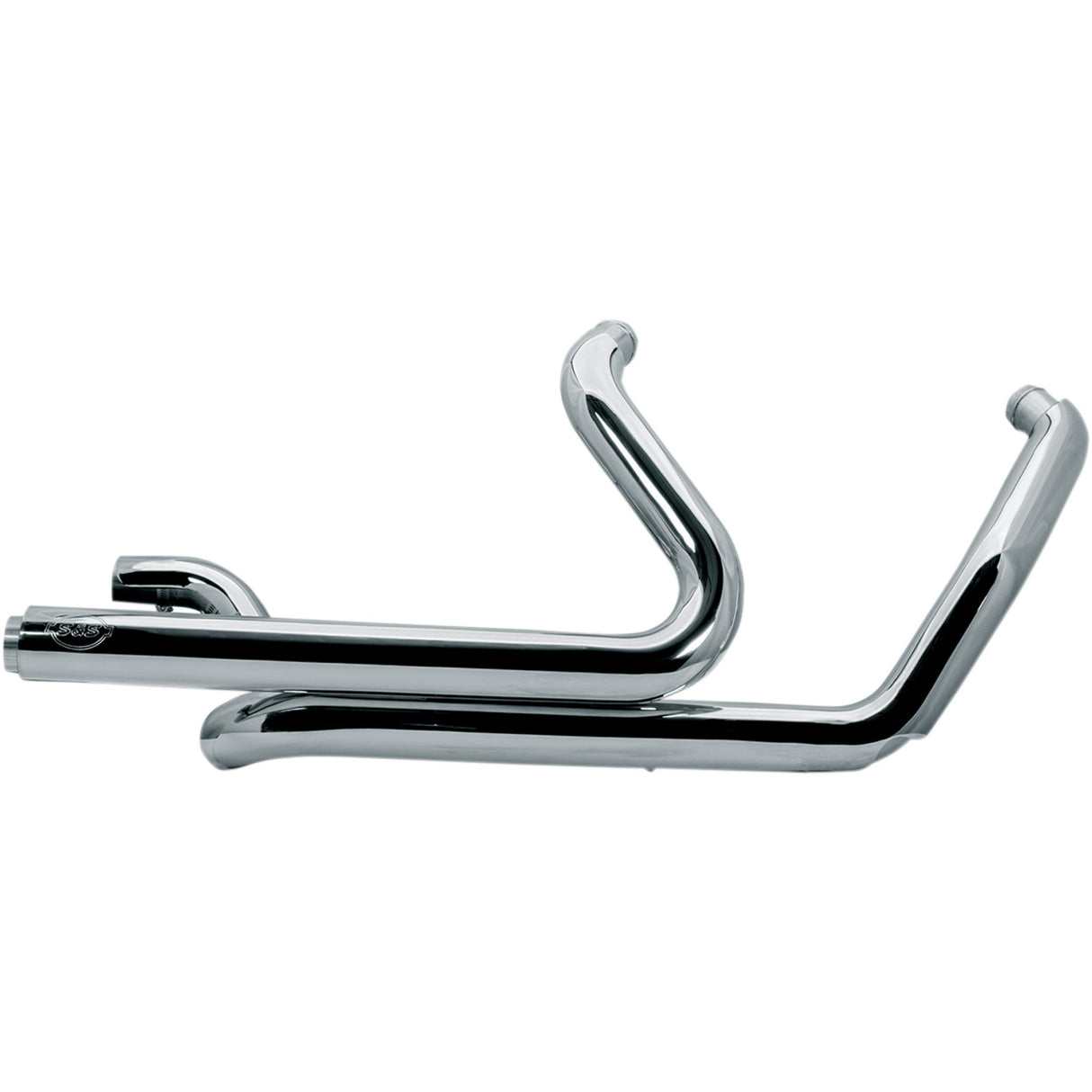 S&S CYCLE 1802-0390 550-0704 Power Tune® Dual Headers - Chrome