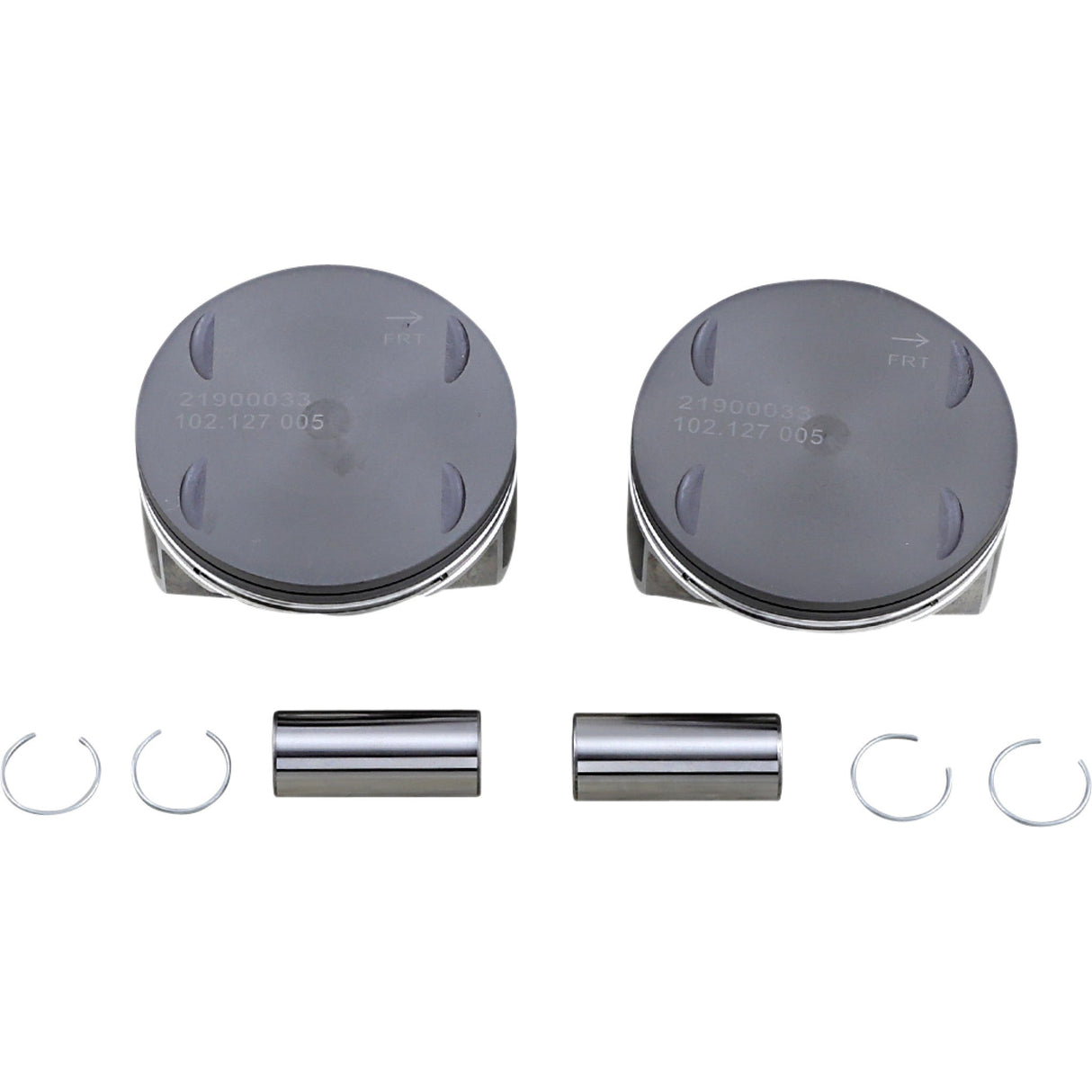 Drag Specialties Piston Kit 4.000" +0.005" 114" Motor M8 For Harley Motorcycles 2017-2026