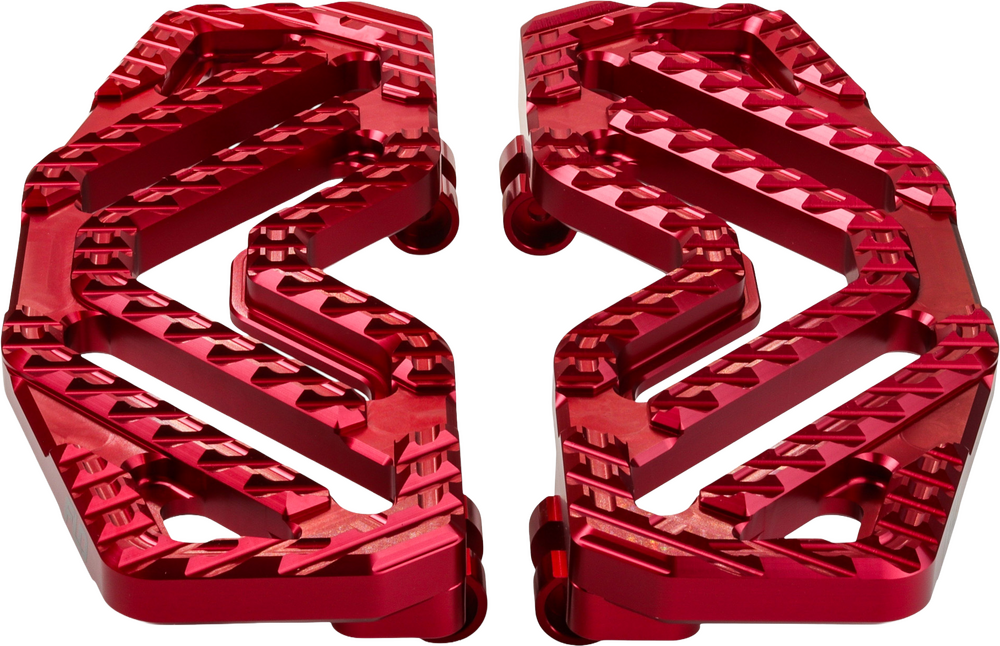 Flo Motorsports Savage Floorboards RED - V-800V5R