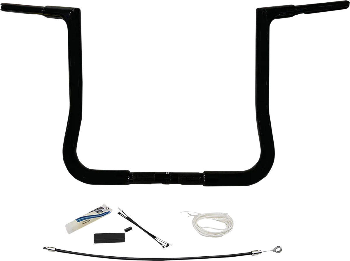 1-1/4" EZ Install Flat Top Handlebar Kit - Electra, Street & Tri Glide 2008-2013
