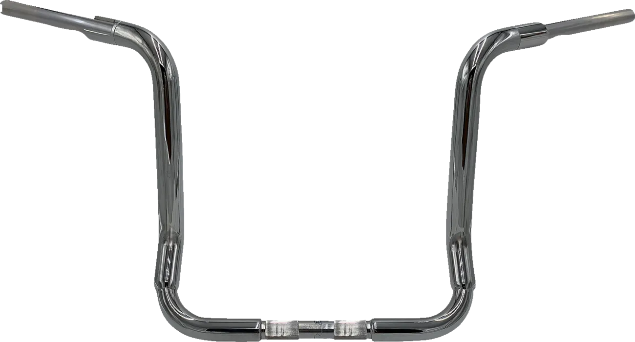 1-1/2" EZ Install Rounded Top Handlebar - Chrome - Electra, Street & Tri Glide 1999-2025 (Incl. CVO/Police/Revival)