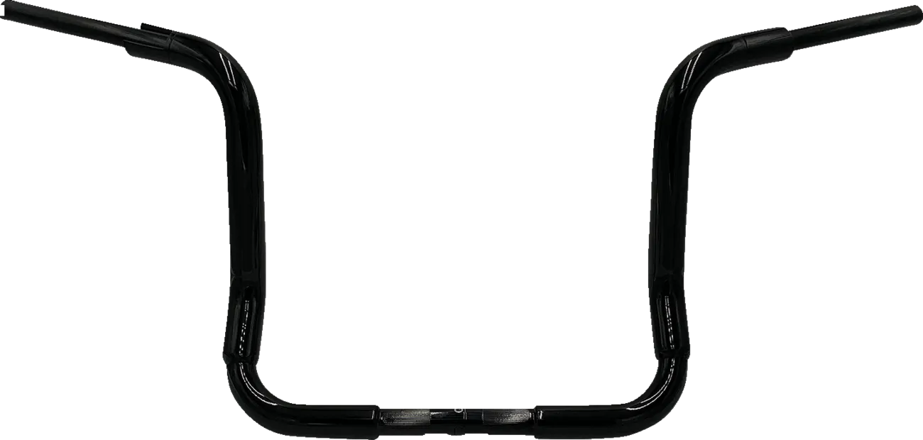 1-1/2" EZ Install Rounded Top Handlebar - Black - Electra, Street & Tri Glide 1999-2025 (Incl. EFI/CVO/Police)