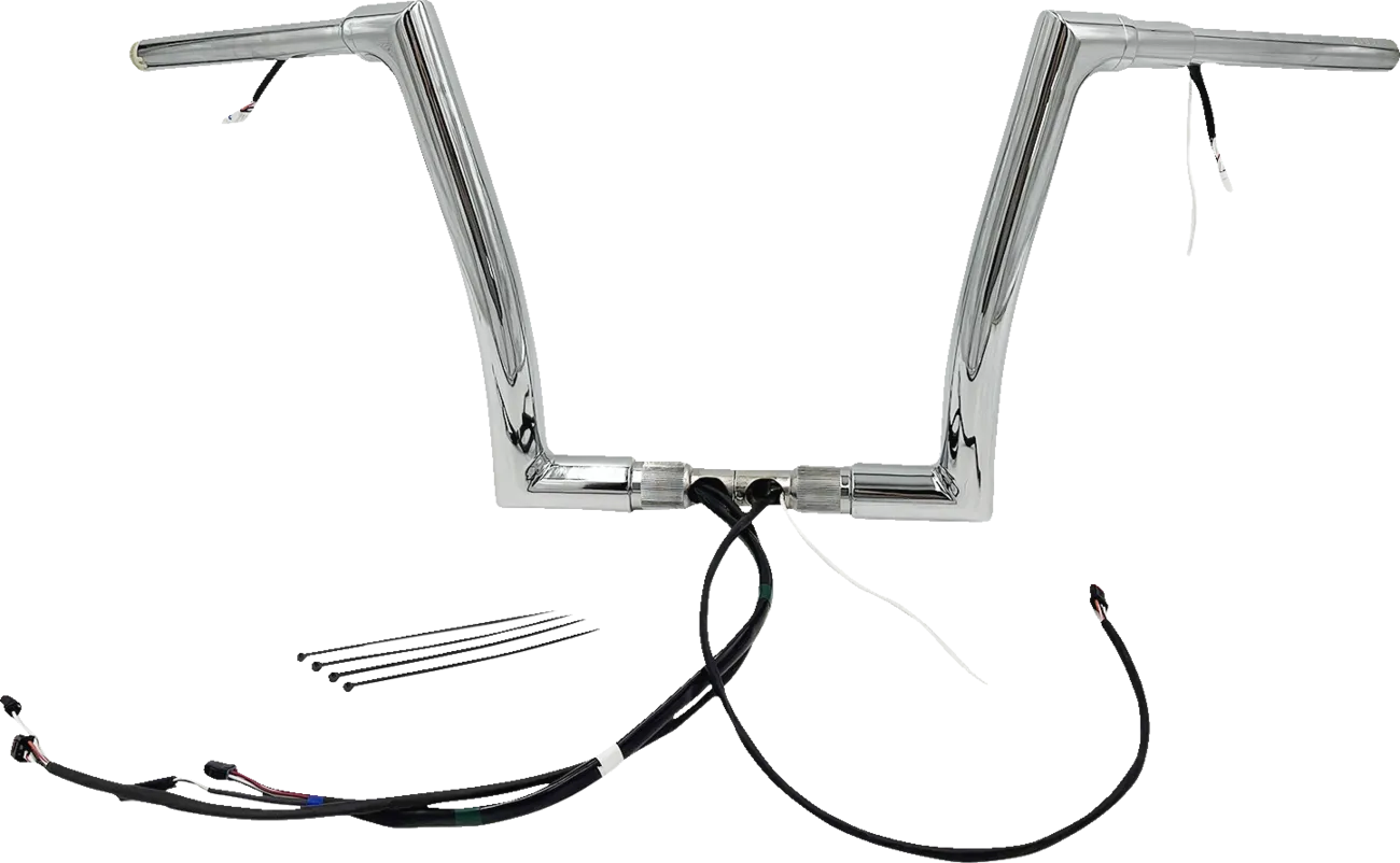 EZ Install Wired 1-1/2" Flat Top Handlebar Kit - Road Glide & CVO 2015