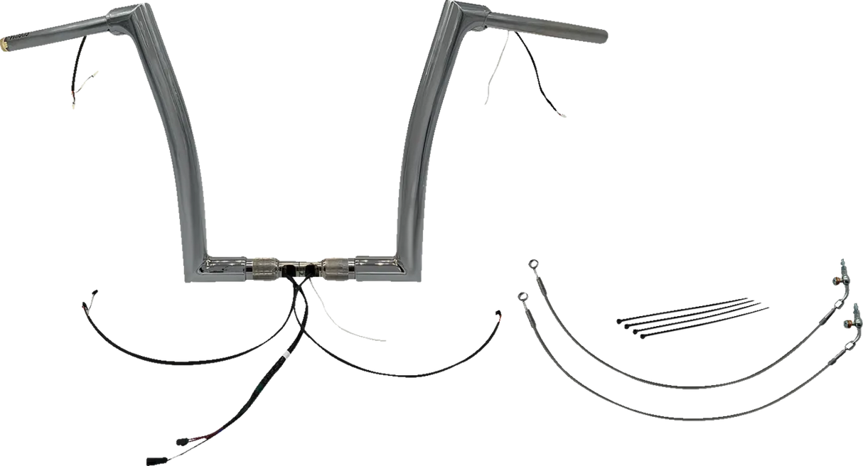EZ Install Wired 1-1/2" Flat Top Handlebar Kit - Road Glide & CVO 2015