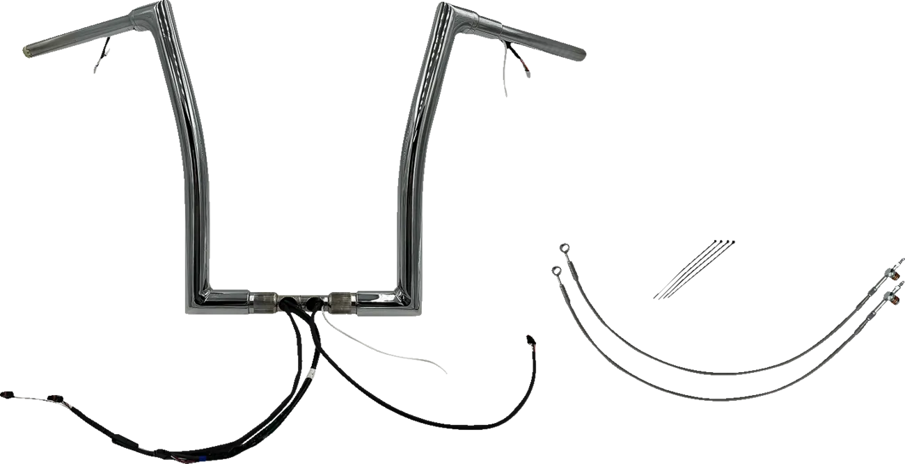 EZ Install Wired 1-1/2" Flat Top Handlebar Kit - Road Glide & CVO 2016-2020