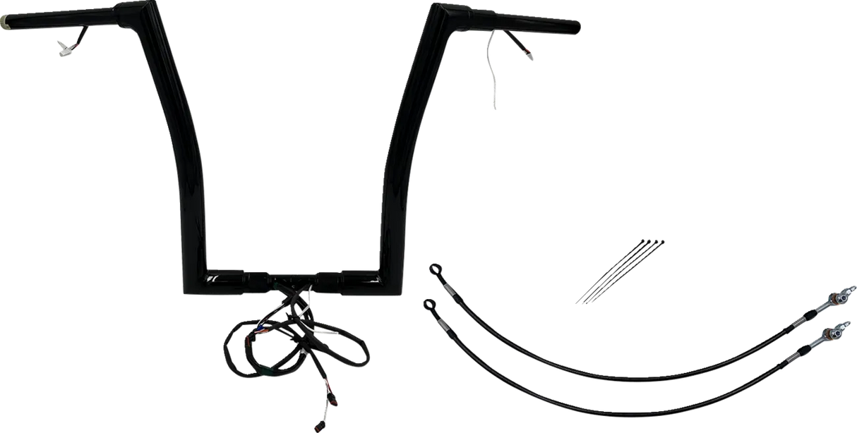 EZ Install Wired 1-1/2" Flat Top Handlebar Kit - Road Glide & CVO 2016-2020