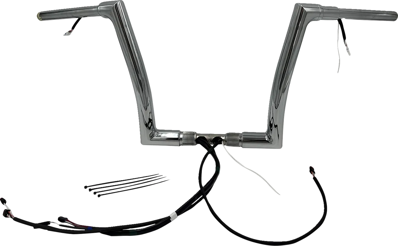 EZ Install Wired 1-1/2" Flat Top Handlebar Kit - Road Glide Special & Custom 2021-2022