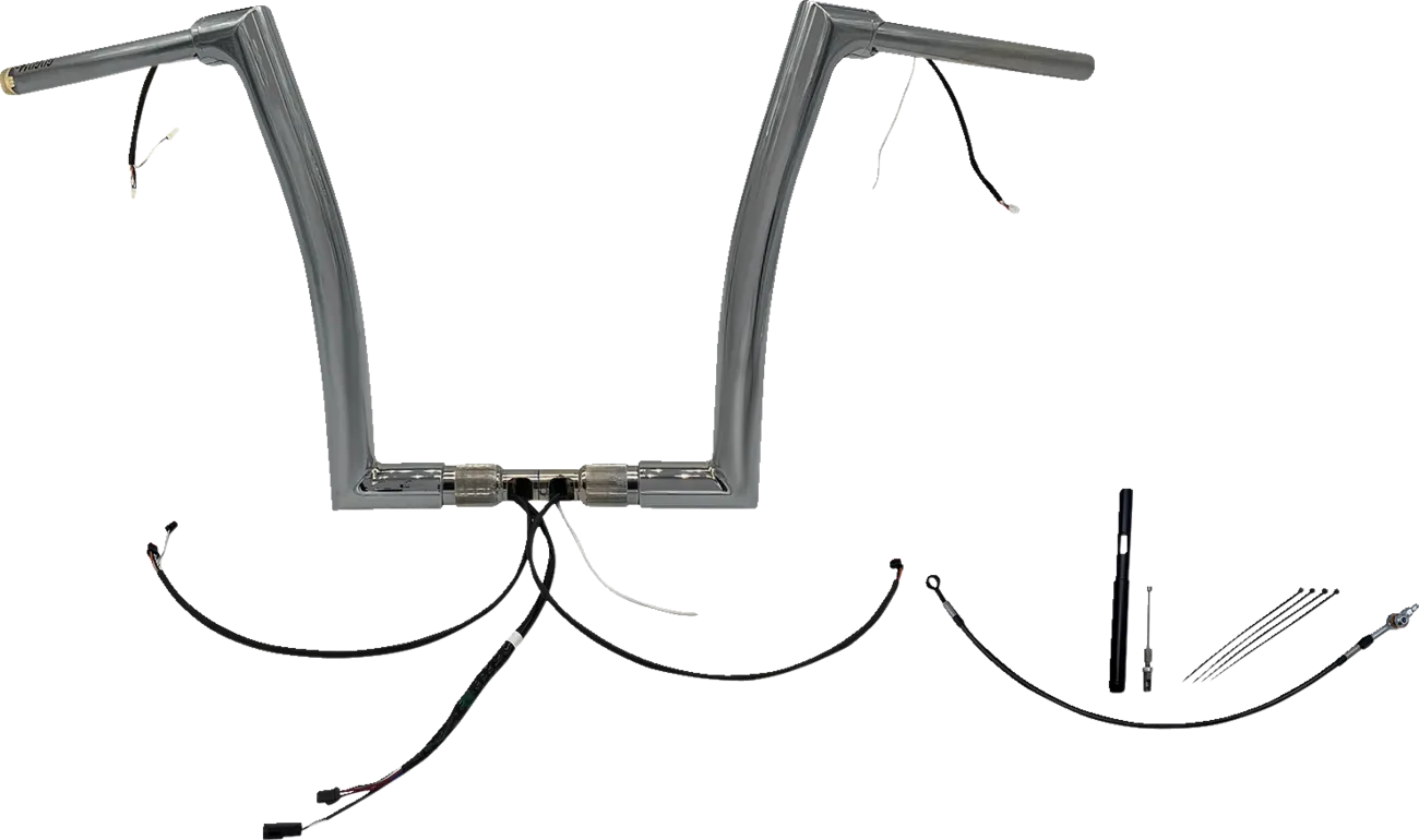 EZ Install Wired 1-1/2" Flat Top Handlebar Kit - Road Glide Special & Custom 2021-2022