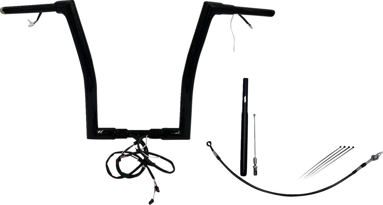 EZ Install Wired 1-1/2" Flat Top Handlebar Kit - Road Glide Special & Custom 2021-2022