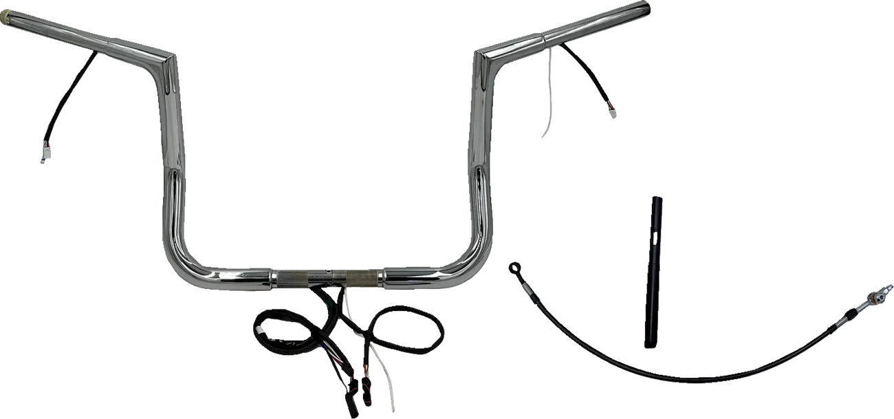 1-1/4" EZ Install Flat Top Handlebar Kit - Electra, Street & Tri Glide 2021-2022