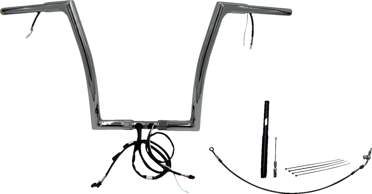 1-1/4" EZ Install Flat Top Handlebar Kit - Road Glide Special & Custom 2021-2022