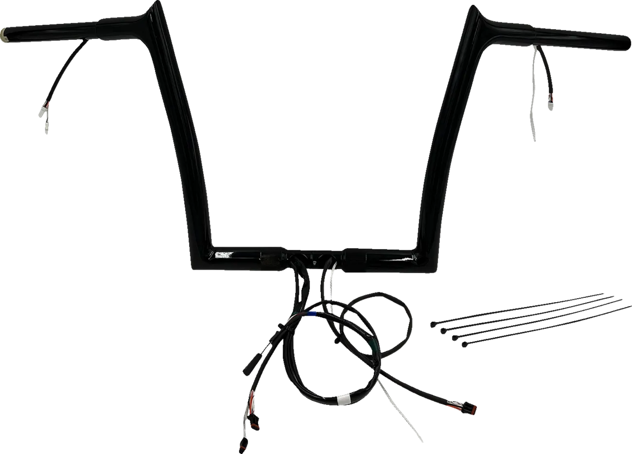 EZ Install Wired 1-1/4" Pointed Top Handlebar Kit - Road Glide & CVO 2015