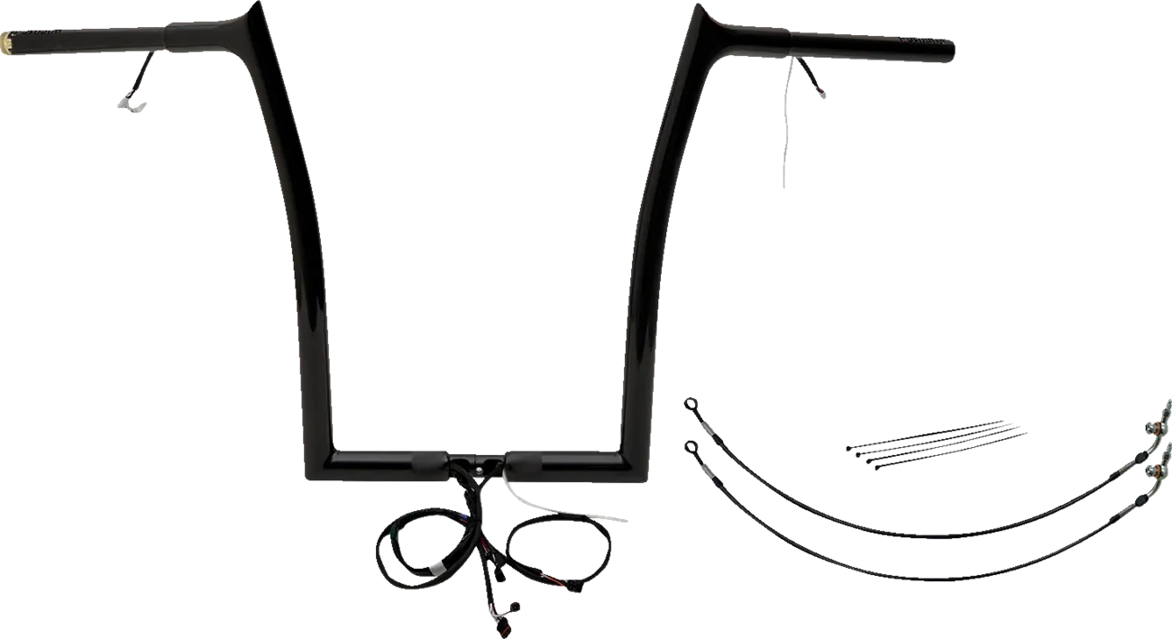 EZ Install Wired 1-1/4" Pointed Top Handlebar Kit - Road Glide & CVO 2016-2020