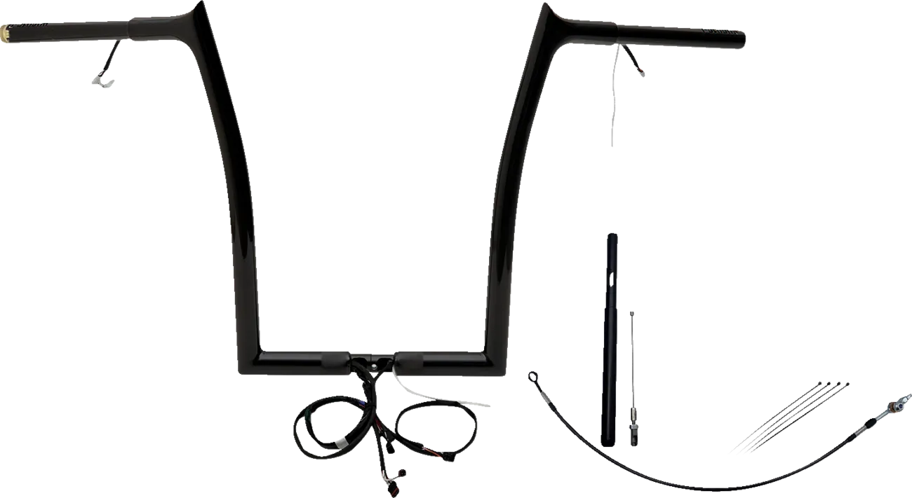 EZ Install Wired 1-1/4" Pointed Top Handlebar Kit - Road Glide 2021-2022