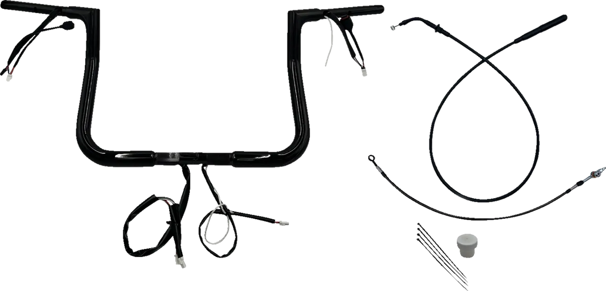 EZ Install Wired Handlebar Kit 1-1/4" Flat Top - Street Glide & CVO 2023-2025
